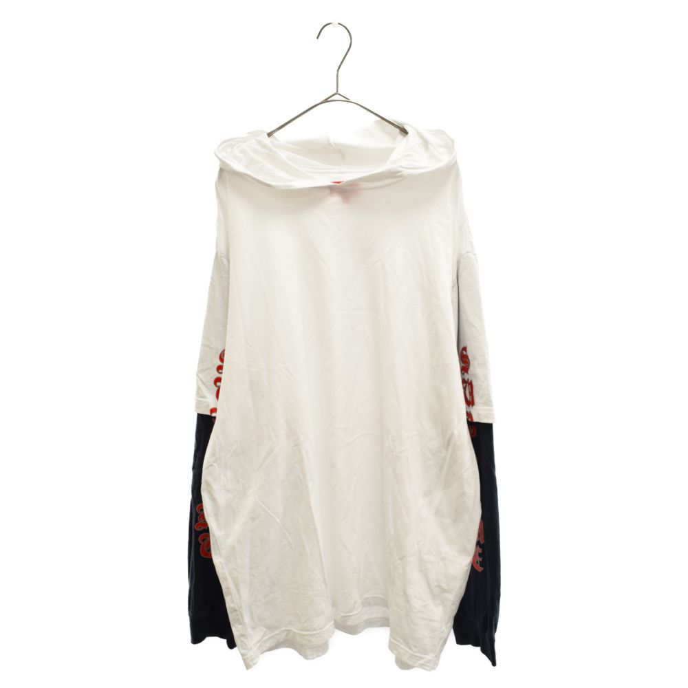 SUPREME (シュプリーム) 22AW Layered Hooded L/S Top レイヤード