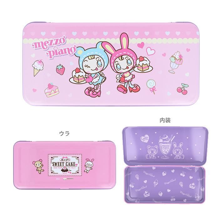 メゾピアノジュニア 缶ペンケース 4901770782126 ナルミヤ