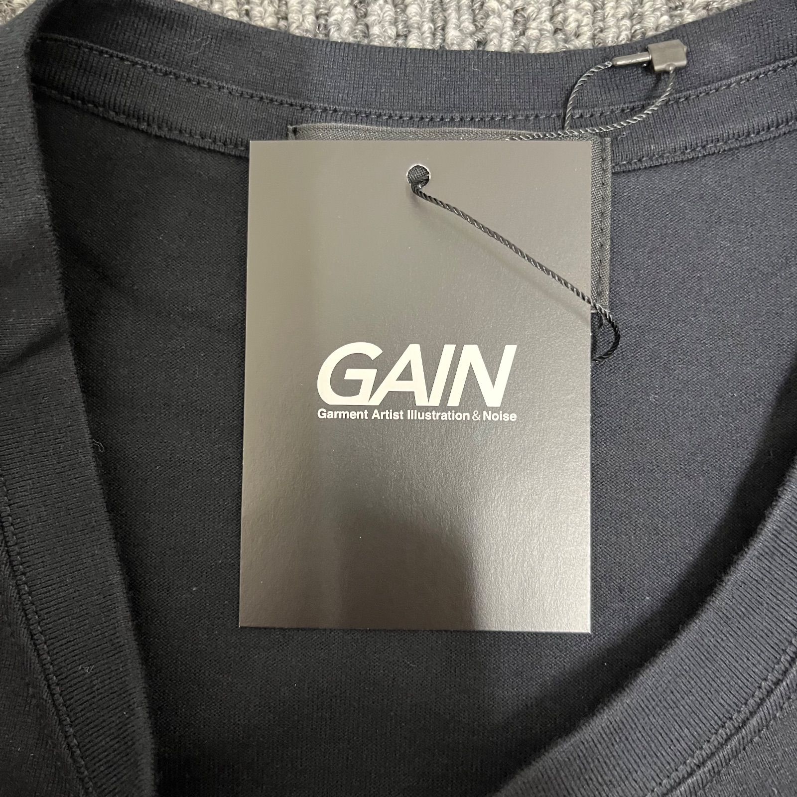  GAIN hide x 上條淳士 コラボ Tシャツ バンド JAPAN Lサイズ Tシャツ アパレル ミュージシャン