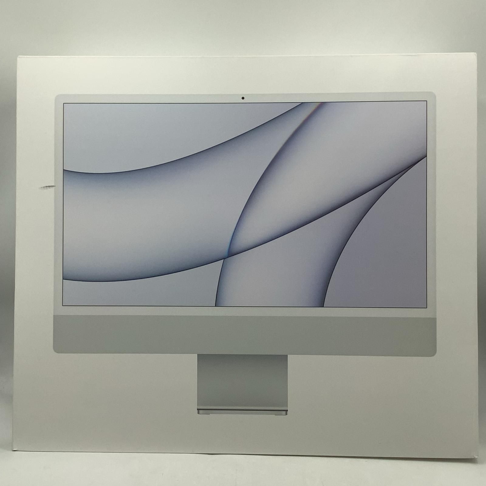 Apple iMac 24インチ 2021 Apple M1 16GB SSD 512GB シルバー 動作確認