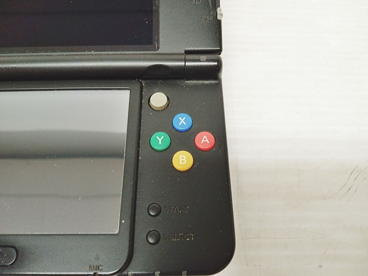 任天堂 Nintendo NEW3DS ブラック 動作確認済み 本体のみ 中古 [MH 