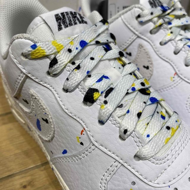 NIKE AIR FORCE 1 '07 LV8 PAINT SPLATTER 24.5cm CZ0339-100