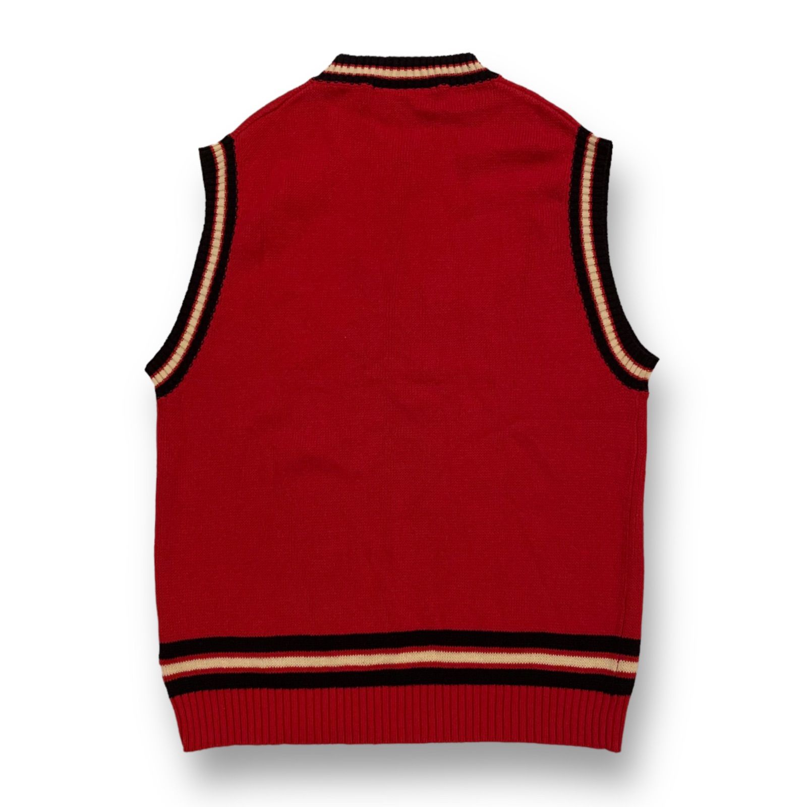 COTTON KNIT VEST コットンニットベスト - トップス