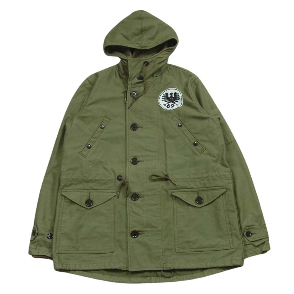 ウエストライド WEST RIDE ARMY CYCLE HOODIE アーミー サイクル フーディー ジャケット 日本製 カーキ系 40【中古】 -  メルカリ