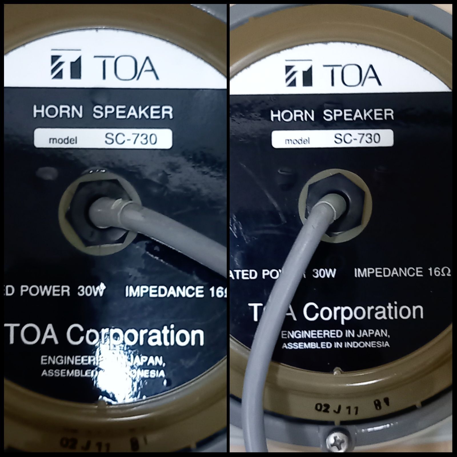 選挙用音響セット スピーカー2本