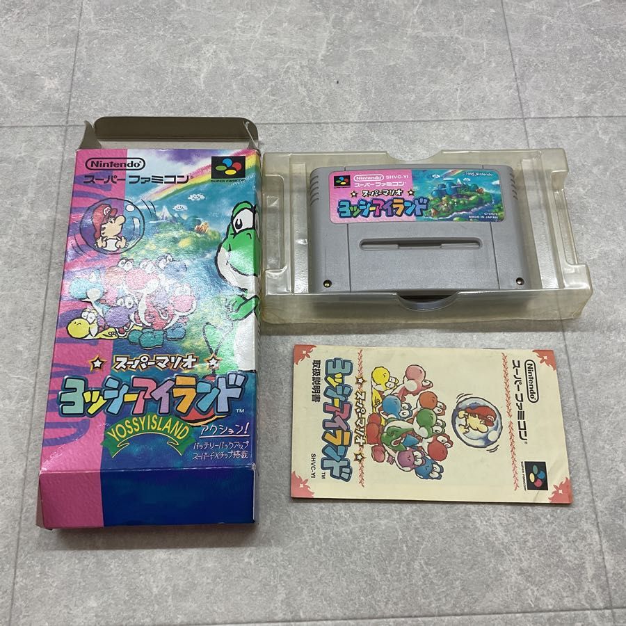 スーパーファミコン/スーファミ/SFC スーパーマリオ ヨッシー