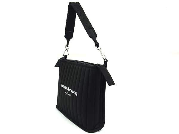 ■新品■未使用■ Alexander Wang アレキサンダーワン キャンバス 2WAY クラッチバッグ ハンドバッグ ショルダー 肩掛け FS2899 □新品□未使用□ Alexander Wang アレキサンダーワン キャンバス 2WAY