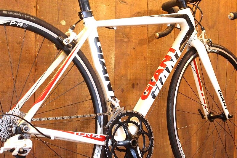 【送料込】GINAT TCR SL3 SRAM APEX 2012年ロードバイク GIANT 美品 ジャイアント TCR SL3 SRAM APEX 2012年 ロード