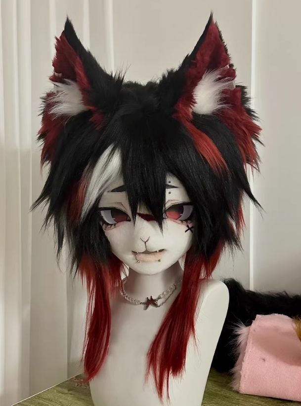 着ぐるみ 犬リアルスタイル マスク ファースーツ コスプレ コスチューム