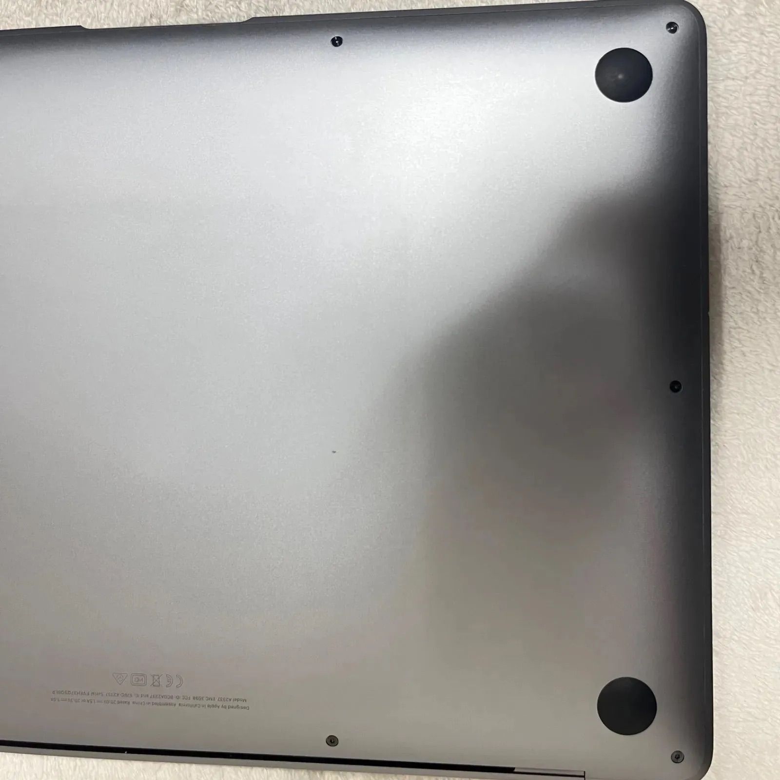 MacBook Air M1 スペースグレイ 16GB 1TB JIS配列 MacBook Air 13インチ M1チップ スペースグレイ MGQN3J/A CTO [13.3型
