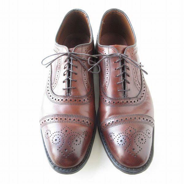 USA製 アレンエドモンズ Strand メダリオン キャップトゥ シューズ