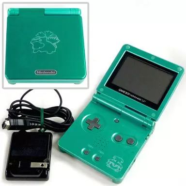 GBAハード フシギバナエディション ゲームボーイアドバンスSP本体