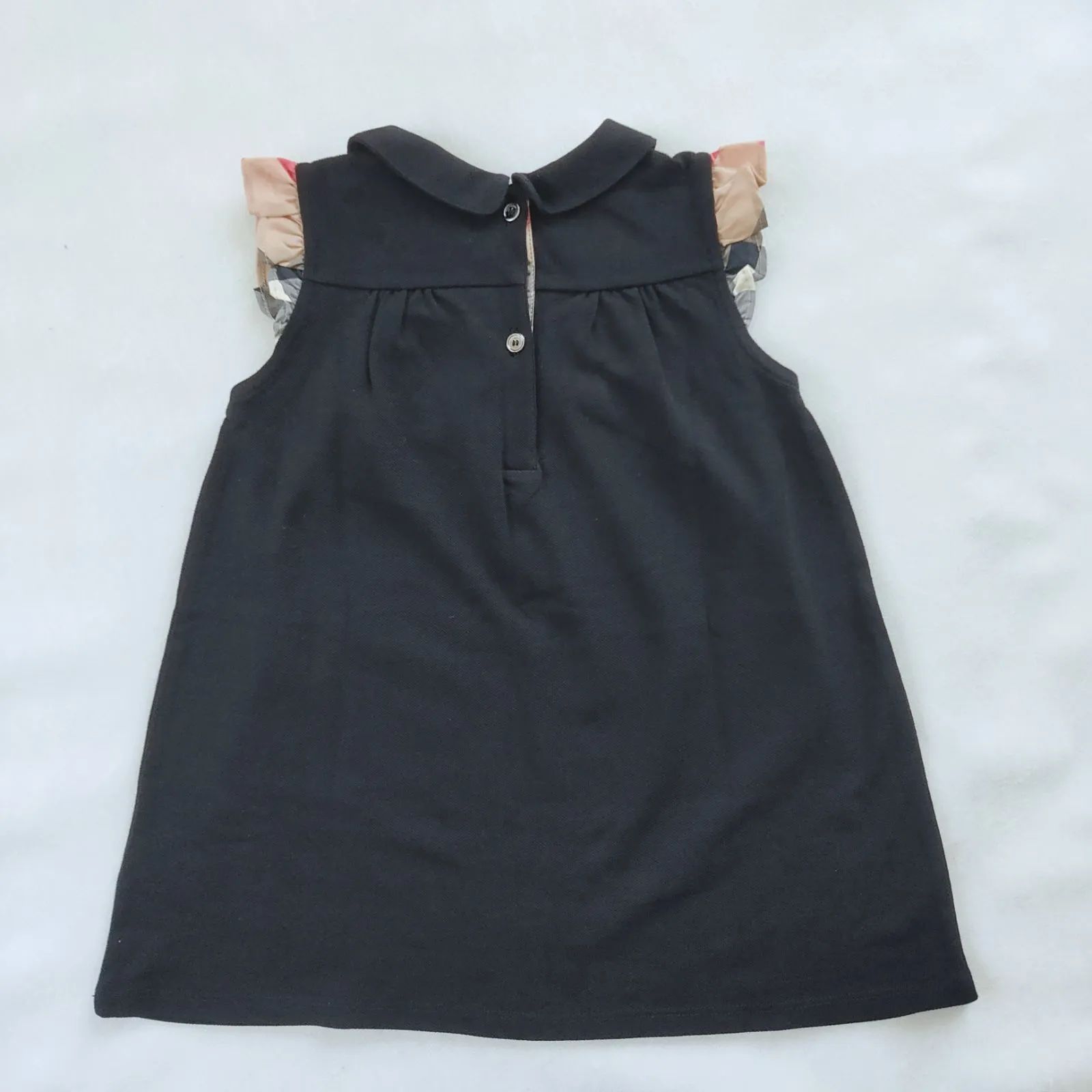 BURBERRY 半袖ワンピース 92cm ブラック