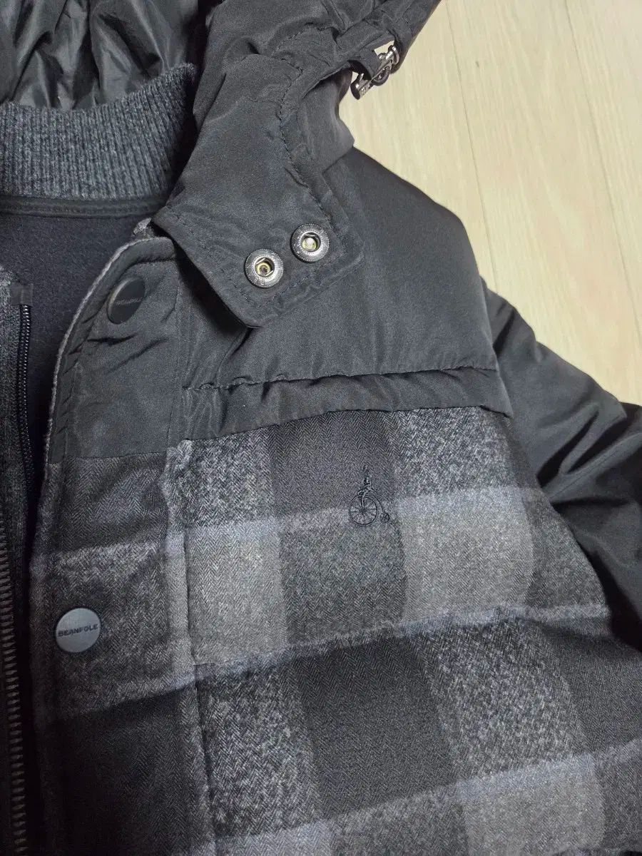 BEAN POLE ビーンポール キッズ ダウン ダウンベスト＋スタジャン風 ブルゾン セット 145 STEELWINDOWSANDDOORS_COM