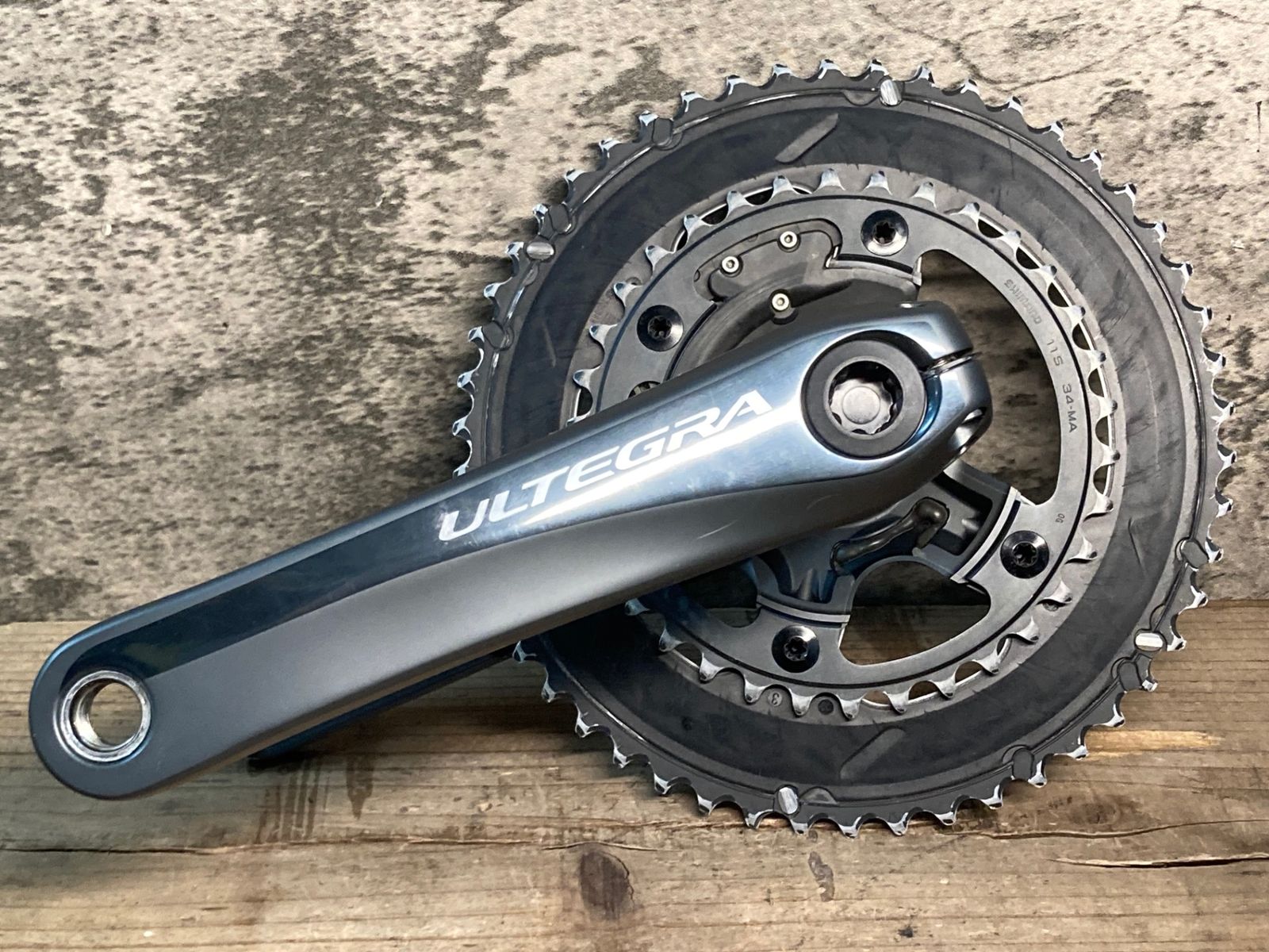 JH208 パイオニア Pioneer シマノ SHIMANO アルテグラ ULTEGRA FC-6800 パワーメーター クランクセット 50 34T 170mm 接続 済 BRIGHTFACE_UK