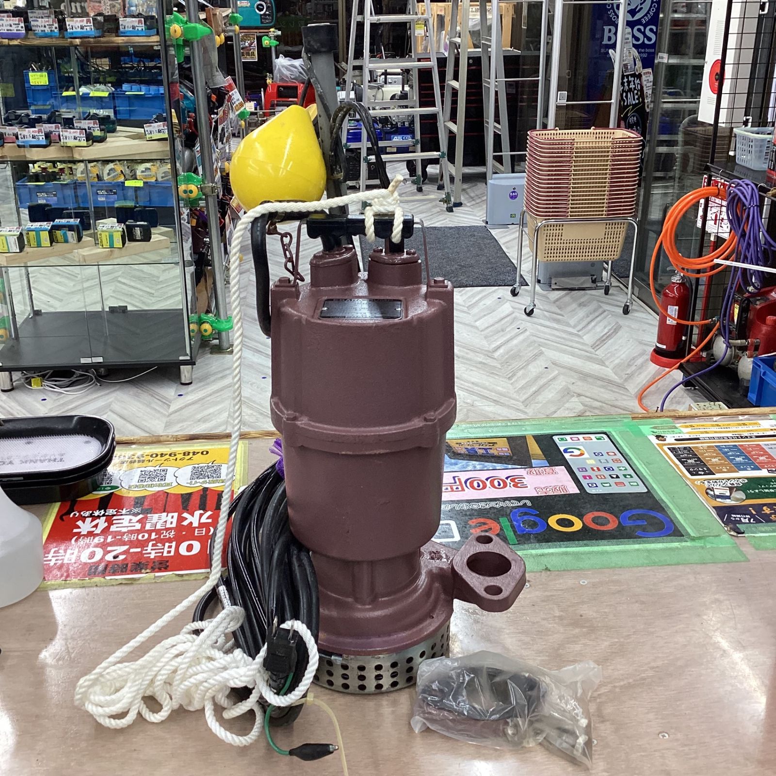 EBARA 水中ポンプ 50Hz 40DSA5.25S【越谷店】 【公式通販】