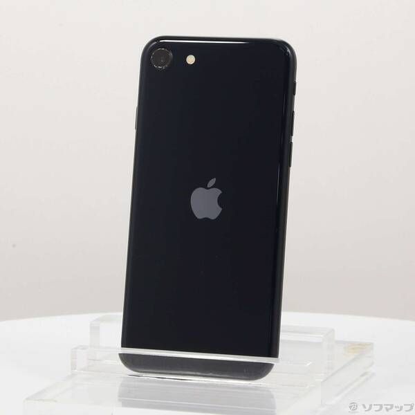 〔 品〕 iPhone SE 第3世代 64GB ミッドナイト MMYC3J A SIMフリー 258