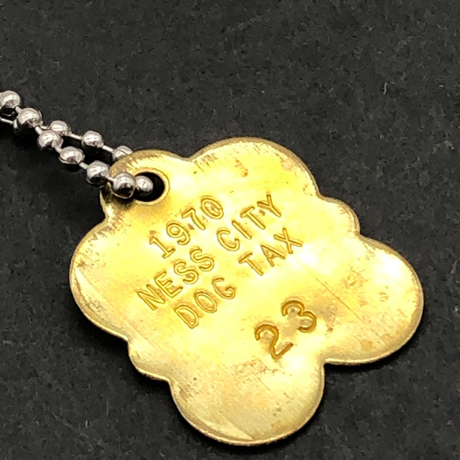 ドッグタグ 】 1970年 Dog Tag ※チェーン付き キーホルダ キーチェーンなどに！ アンティーク 犬 猫 キャットタグ ネックレス  KEY014 - メルカリ