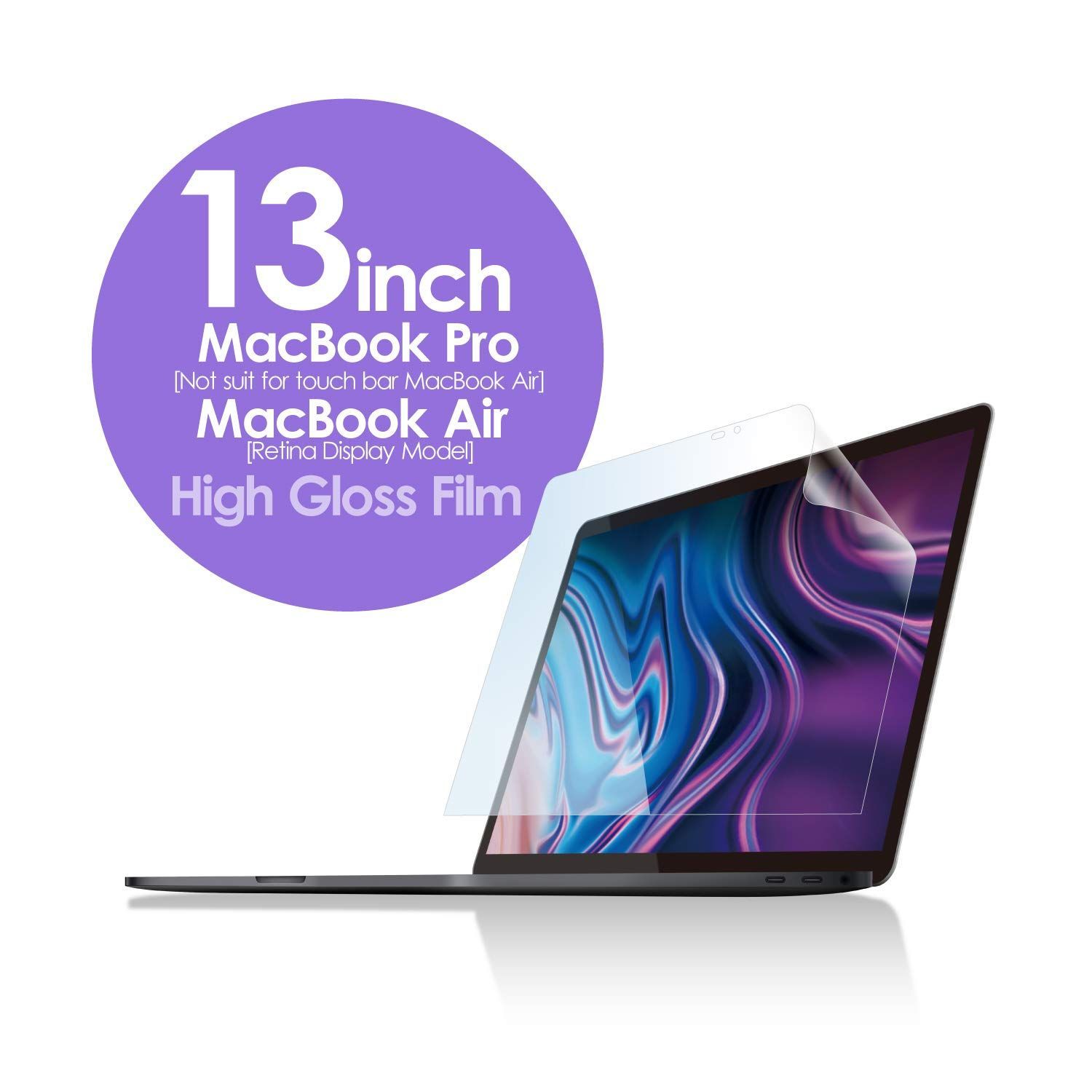 人気商品 エレコム 液晶保護フィルム MacBook Air 13inch 2020/2019/2018年モデル 【2020年M1チップモデル対応】 高光沢 エアーレス フッ素抗菌加工 EF-MBAR13FLTG