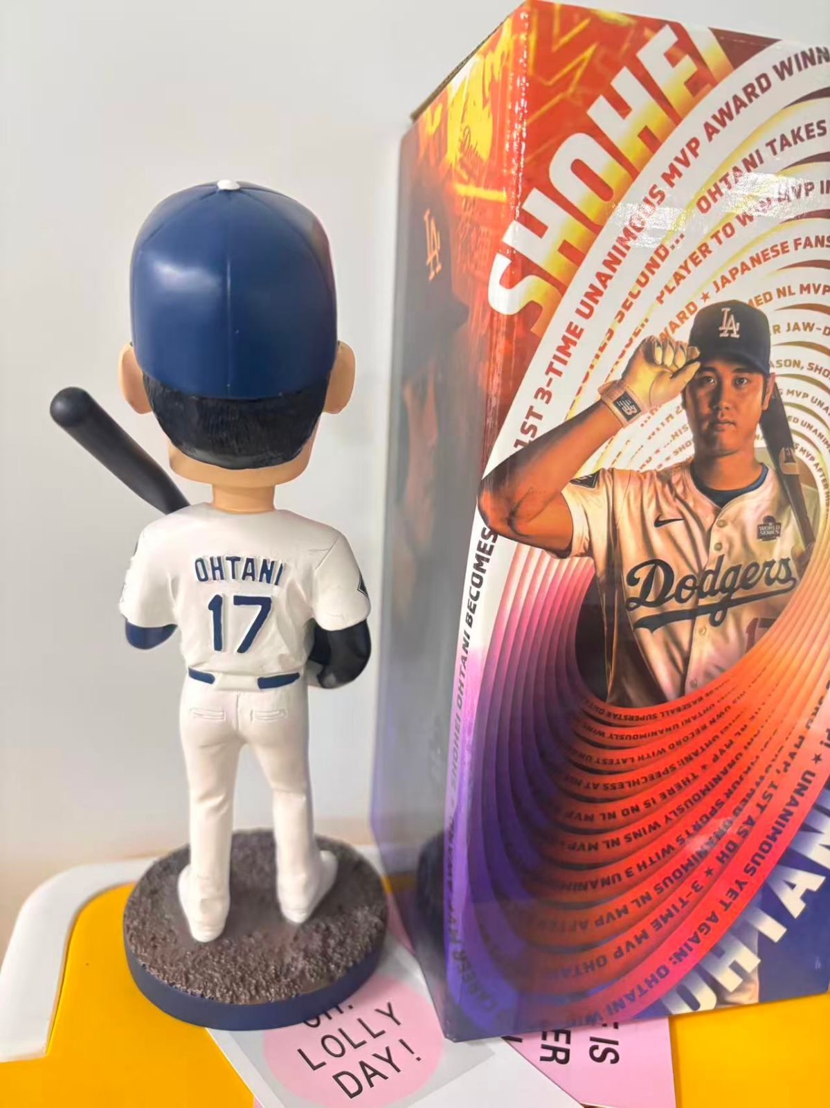 MVP受賞セール！新品 FOCO ドジャース 大谷翔平 WBC記念ボブルヘッド 大谷翔平2024 MVP ボブルヘッド FOCO MVP獲得記念 大谷翔平選手 限定