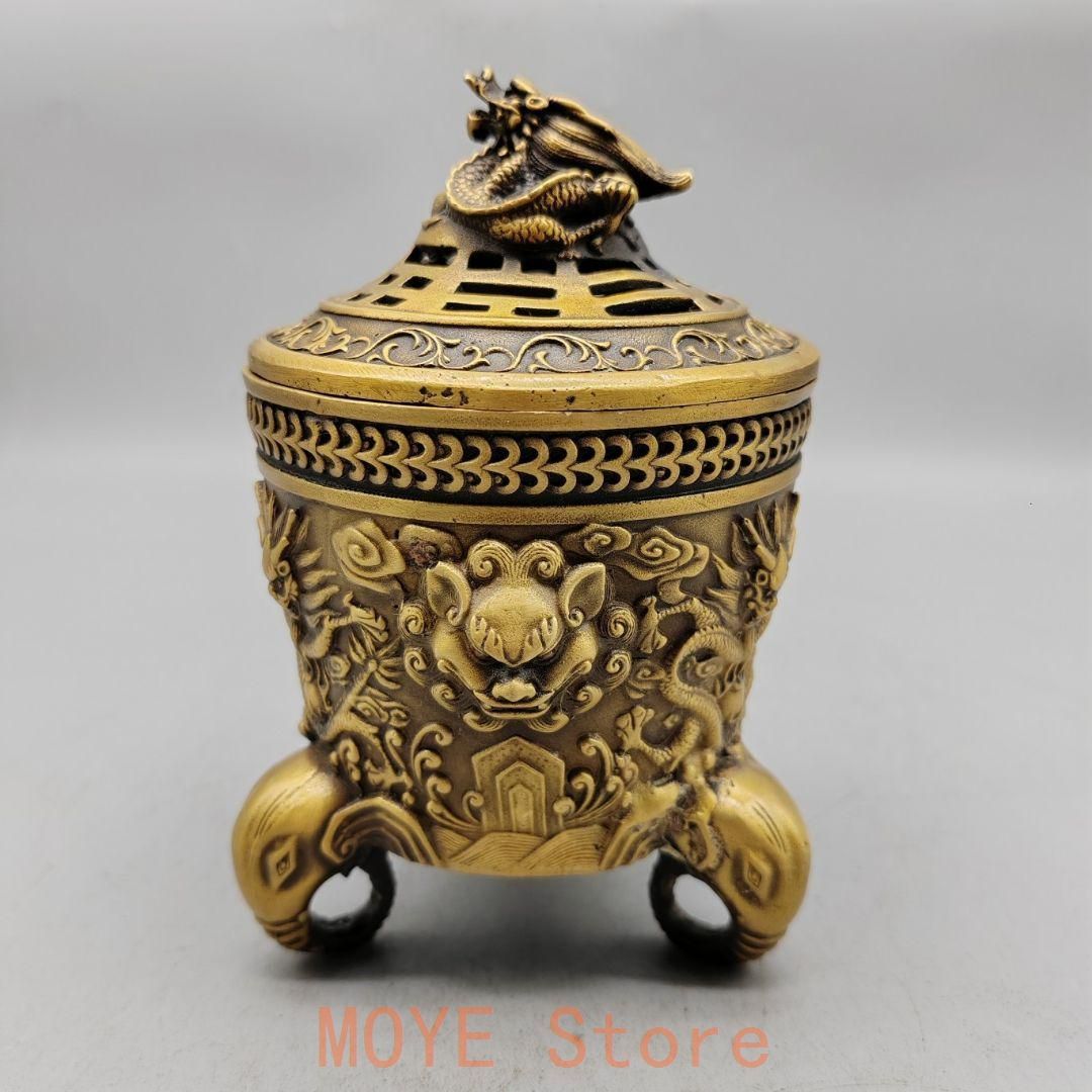 美術品・アンティーク・コレクション 銅製 香炉 香道具 茶道具 装飾品