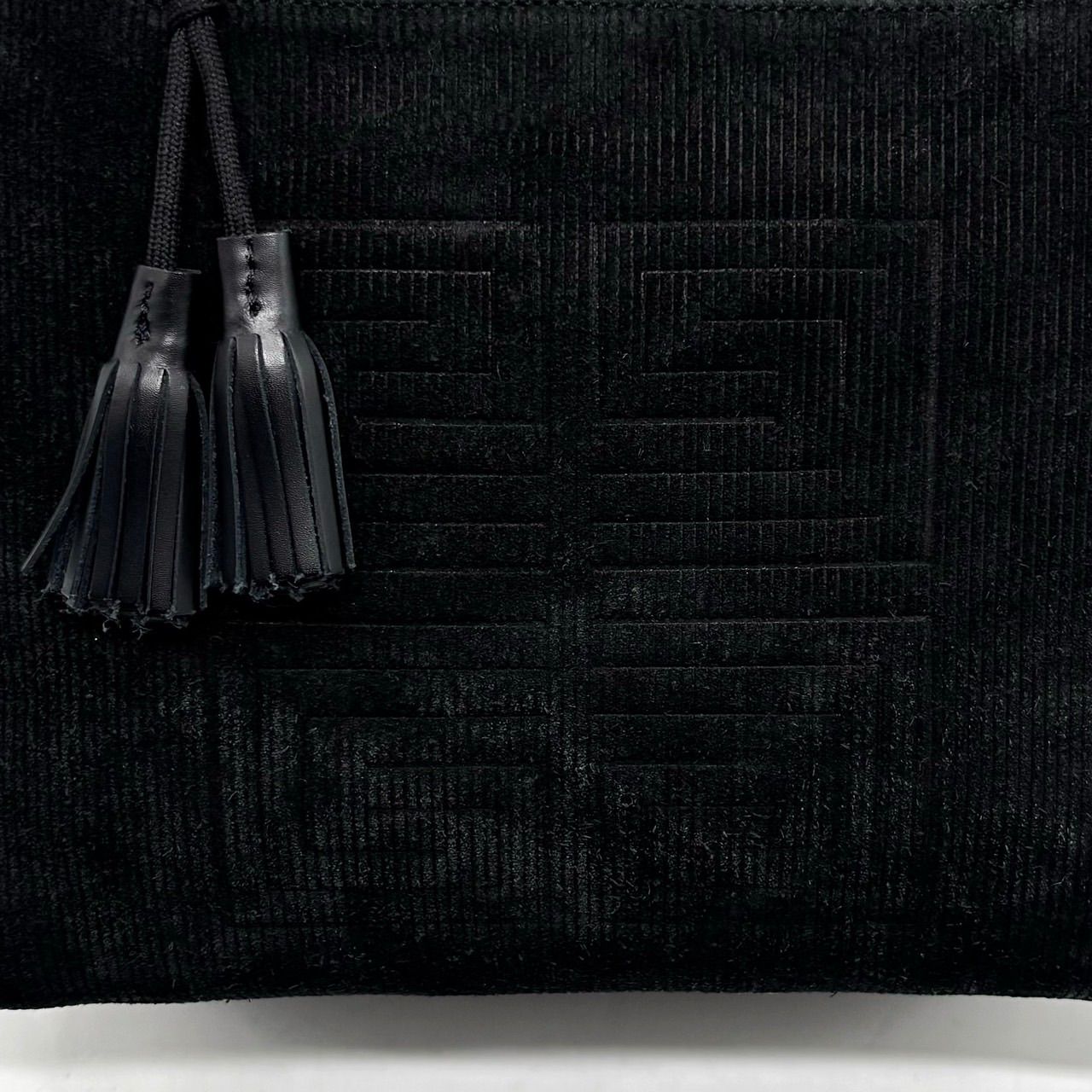 ✨良品✨ GIVENCHY ジバンシー 4Gロゴ タッセル ハンドバッグ トート 