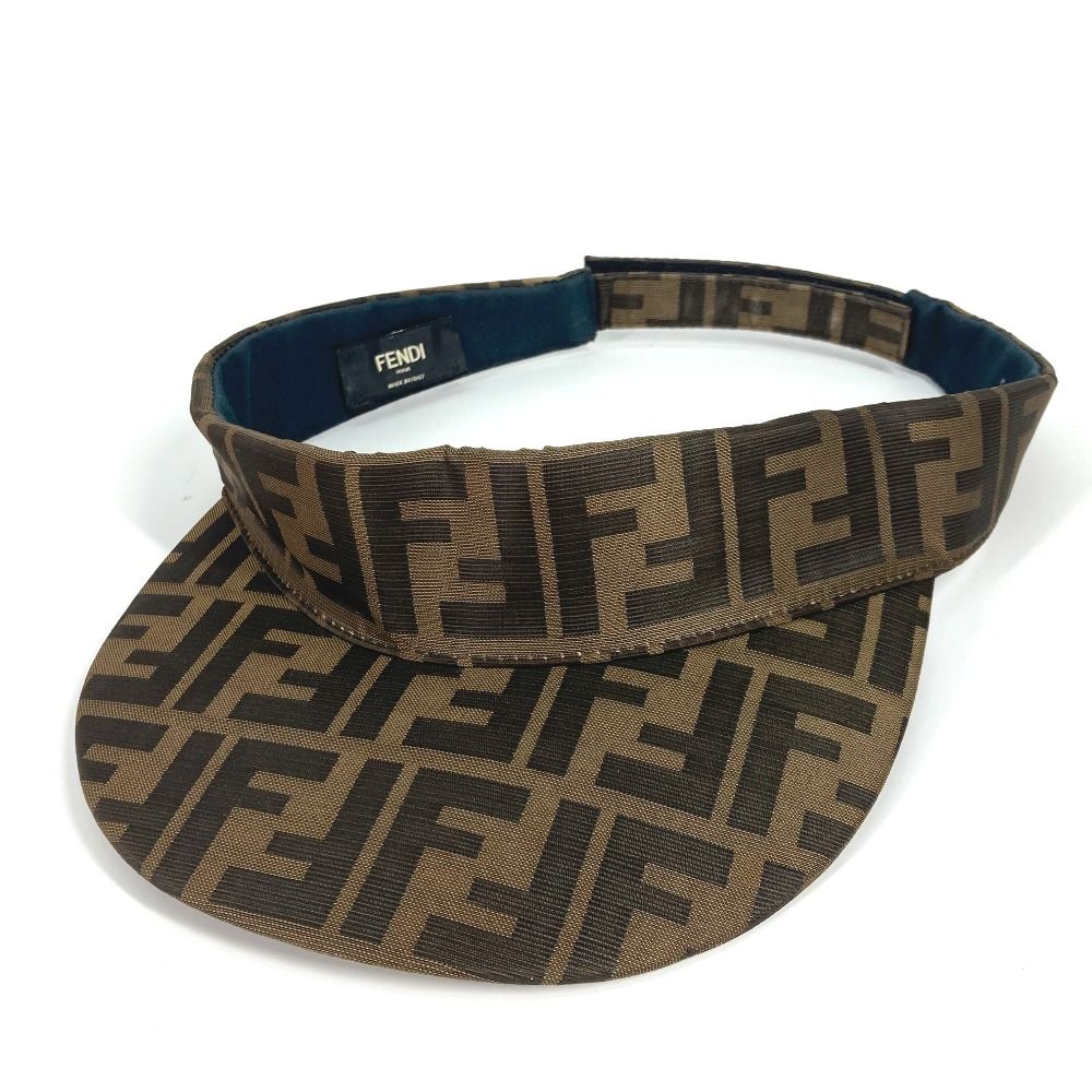 FENDIフェンディ　サンバイザー FENDI フェンディ サンバイザー キャンバス - メルカリ
