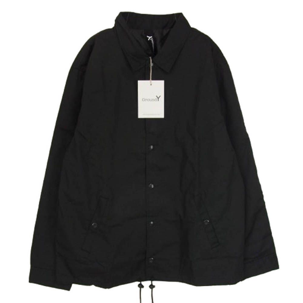 Yohji Yamamoto Ground Yナイロンコーチジャケット Yohji Yamamoto】Ground Y X NEW ERAコラボ コーチジャケット