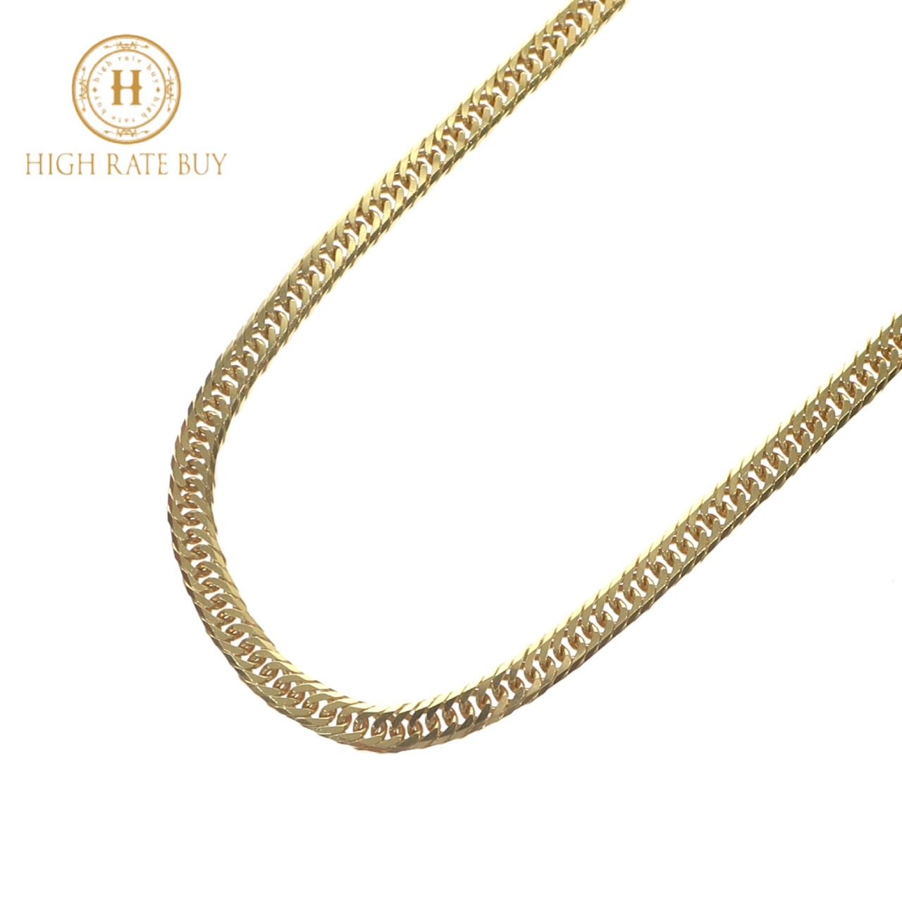 新品】喜平ネックレス K18 18金 750 6面ダブル 15.8g 60cm 3.2mm  