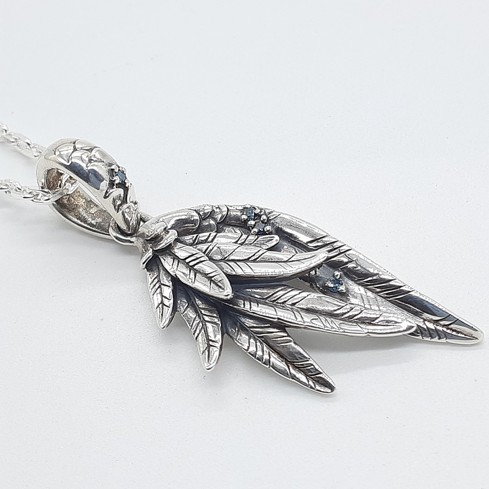 ブラッディマリー ダイヤ入り SILVER シルバー ネックレス Bloody Mary ブラッディマリー ネックレス ペンダント SILVER