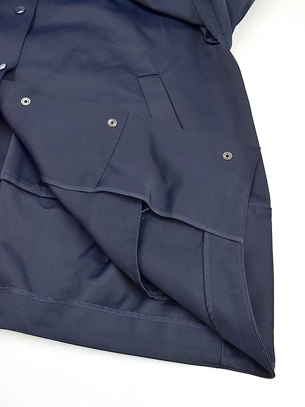 ENFOLD エンフォルド 21SS ヘビーサテンベンチコート ネイビー ENFOLD エンフォルド 21SS ヘビーサテンベンチコート ネイビー