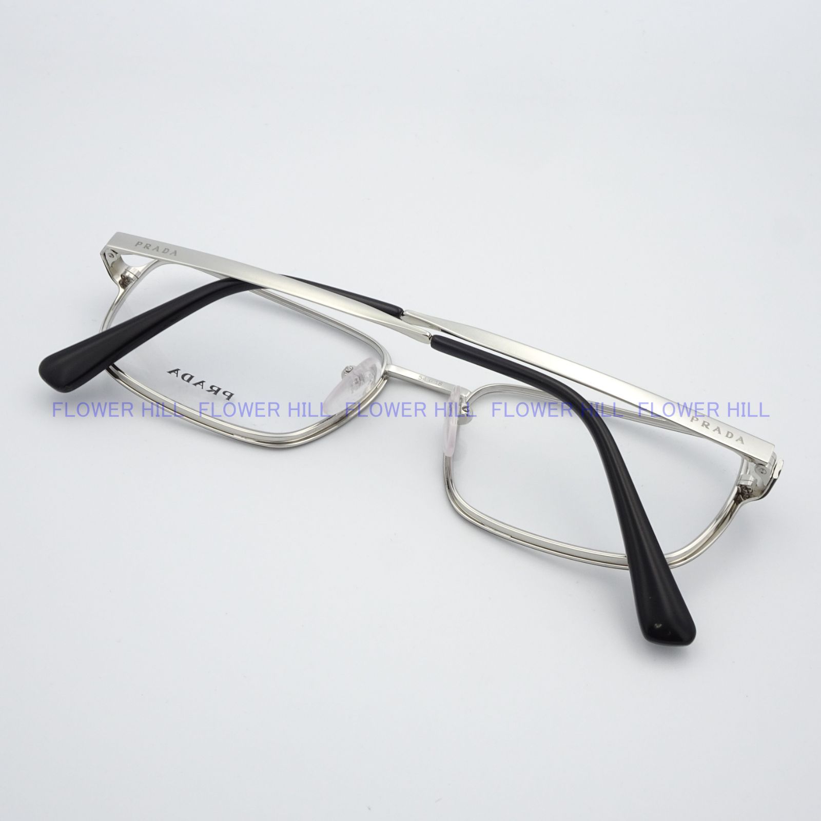 PRADA プラダ メガネ フレーム VPR57X 524-1O1 スクエア マット 