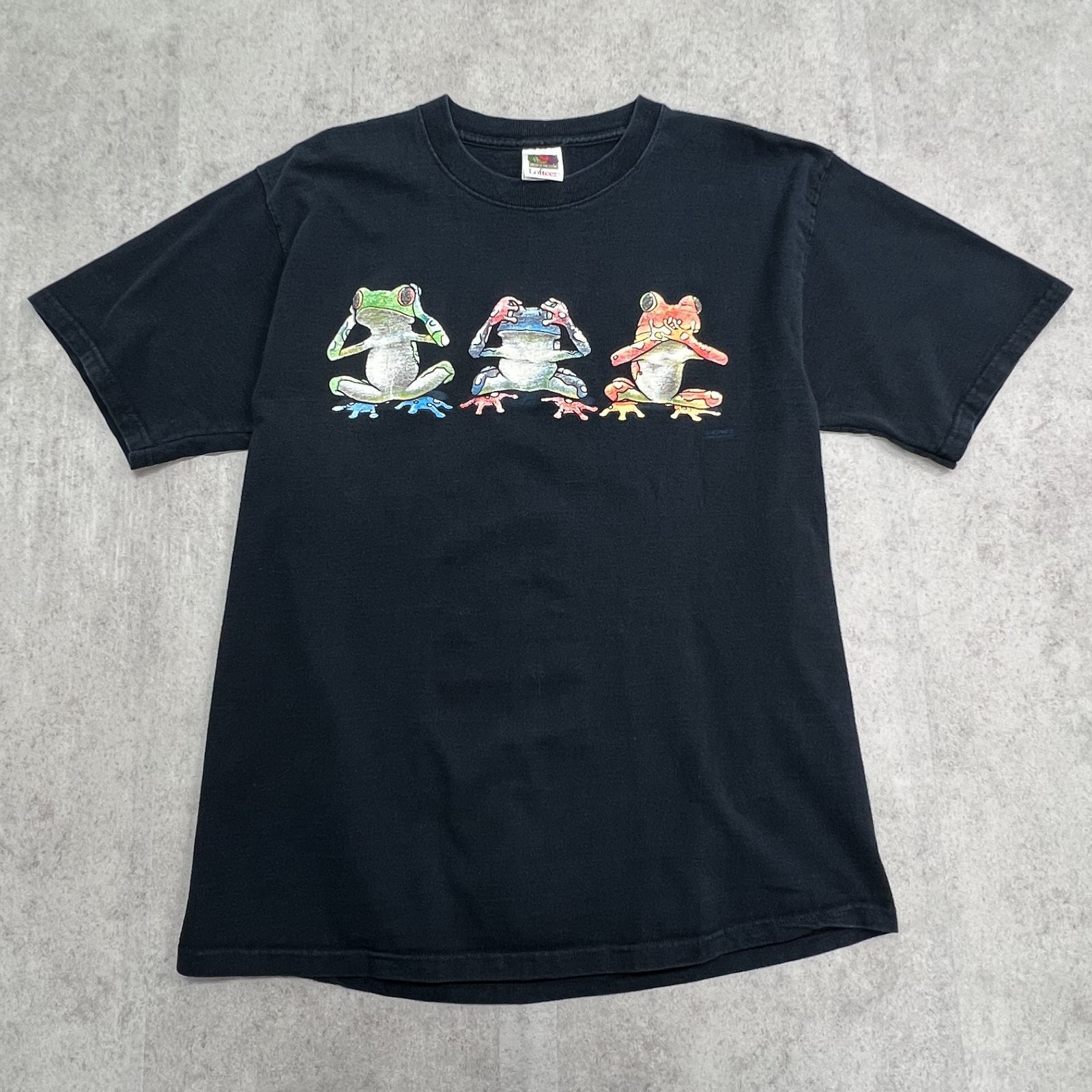 【新品】BECK カエルイラスト Tシャツ Lサイズ 新品】BECK カエルイラスト Tシャツ Lサイズ