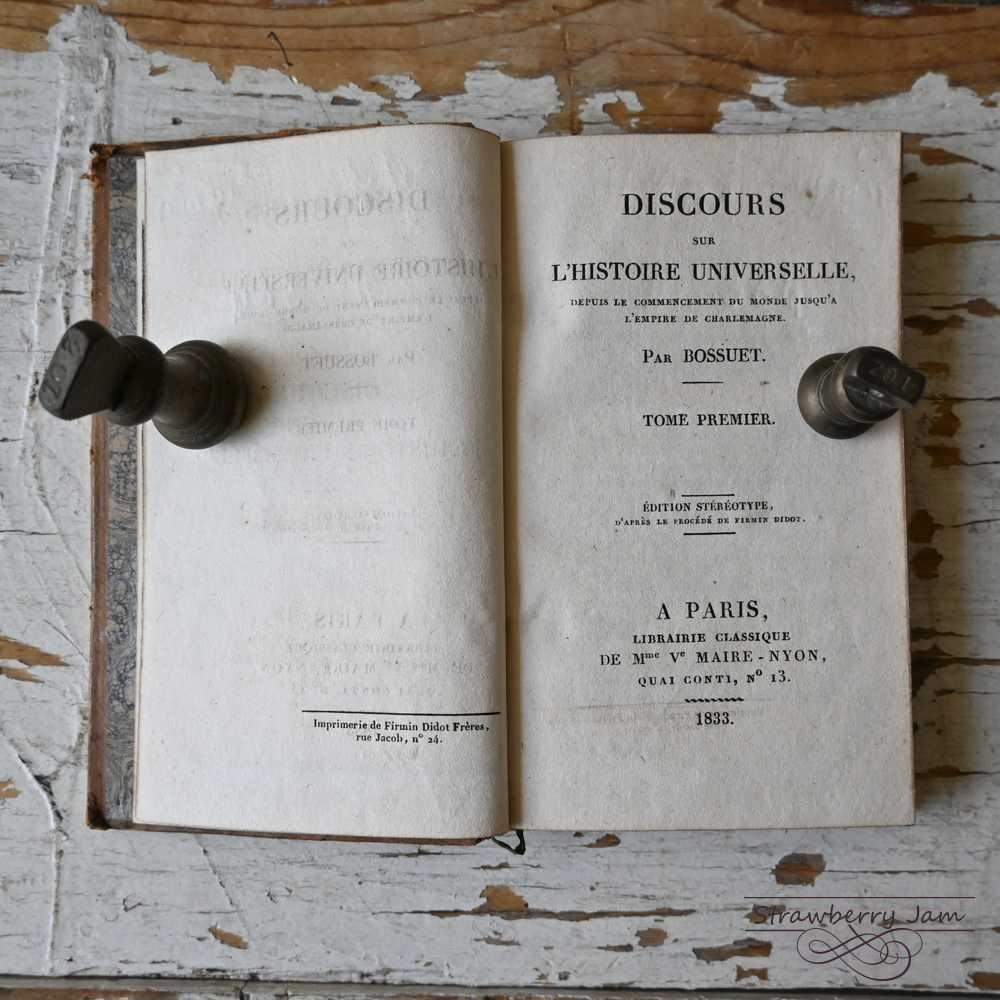 L3602-19 送料込！フランスアンティーク 1833年 洋書 古書 L3602-19 送料込！フランスアンティーク 1833年 洋書 古書