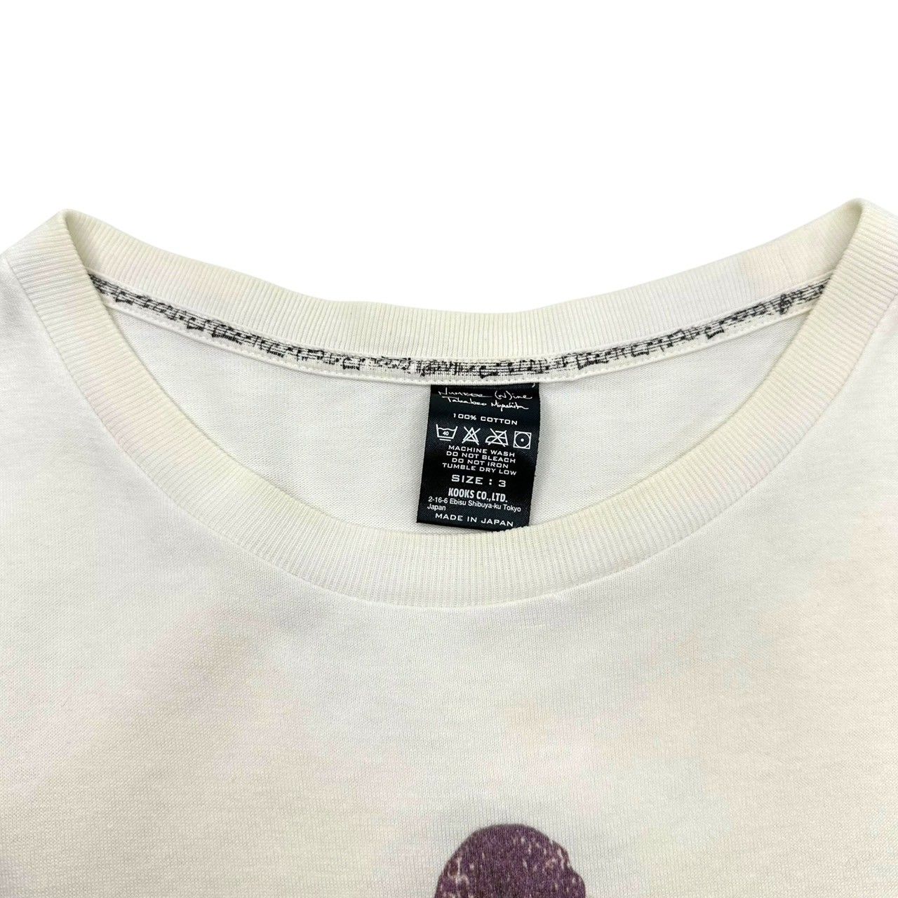 NUMBER (N)INE×EYE SCREAM Tシャツ NUMBER (N)INE Number Nine “Last Say Goodbye” Eyescream T