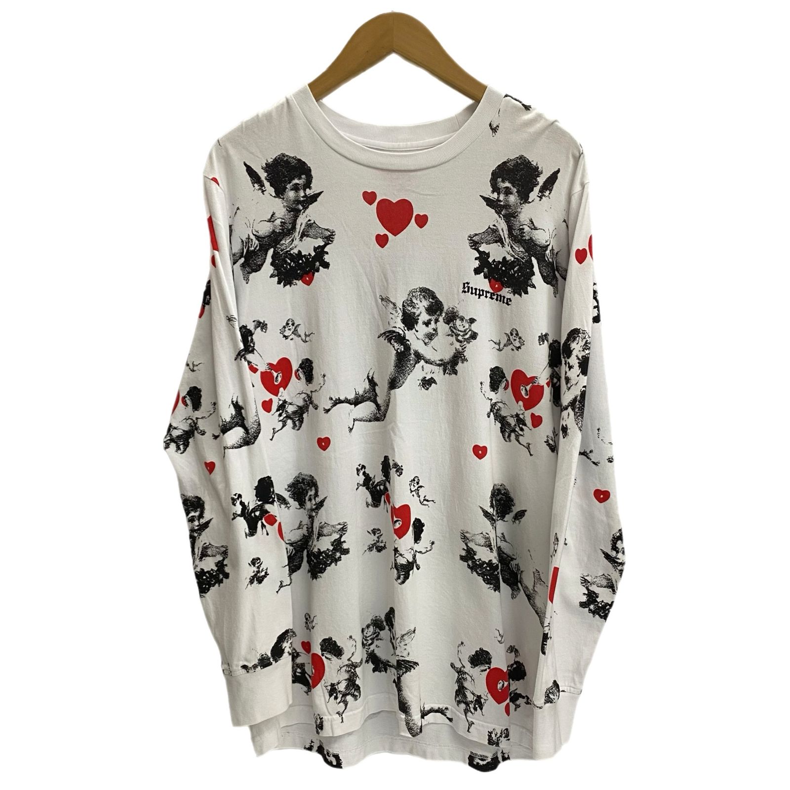 シュプリーム SUPREME Cherubs L|S Top ロンT ホワイト Lサイズ 201MT-3749