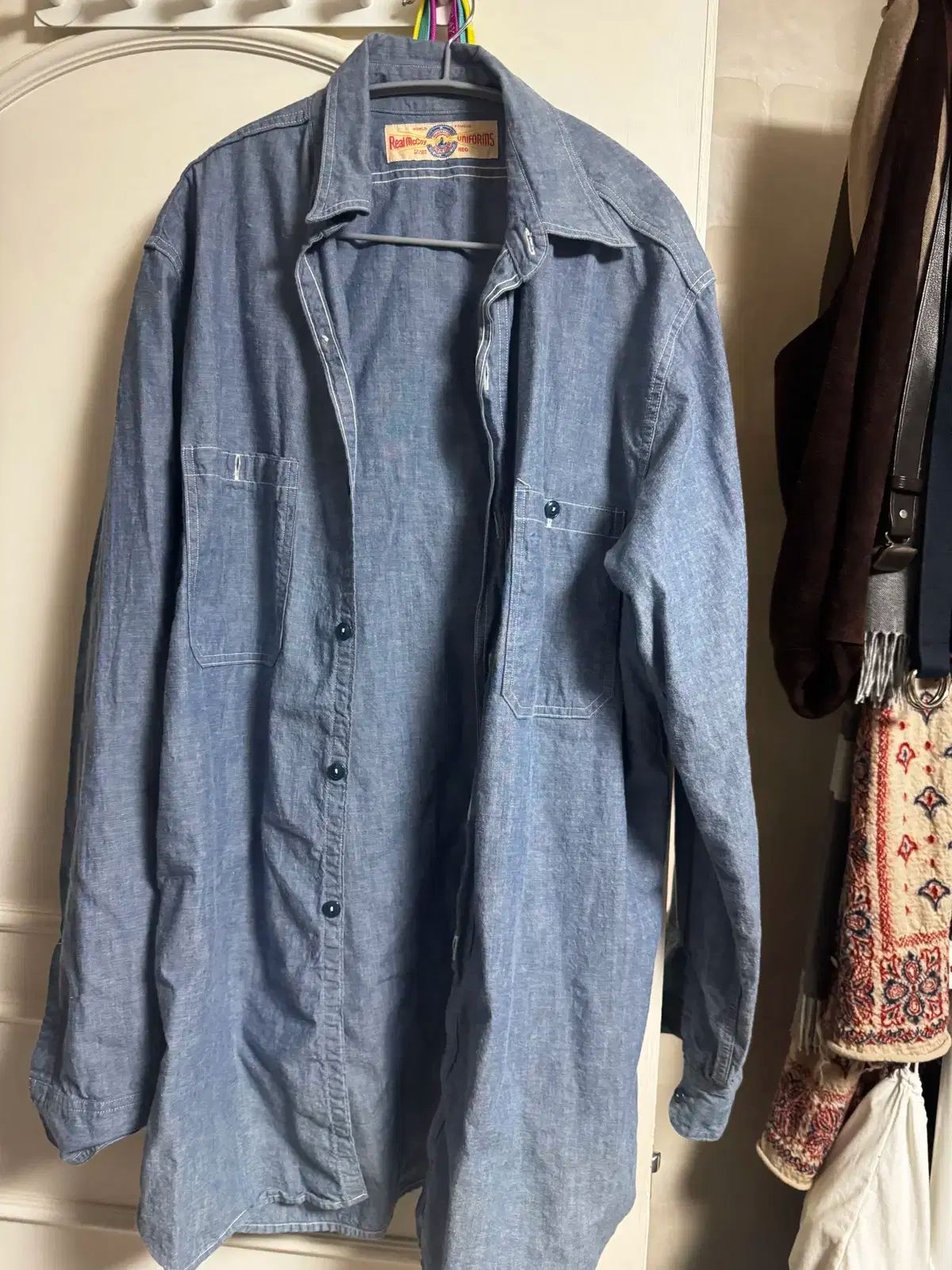 THE REAL McCOY'S 長袖シャンブレーシャツ THE REAL McCOY'S(ザ・リアルマッコイズ)入荷情報