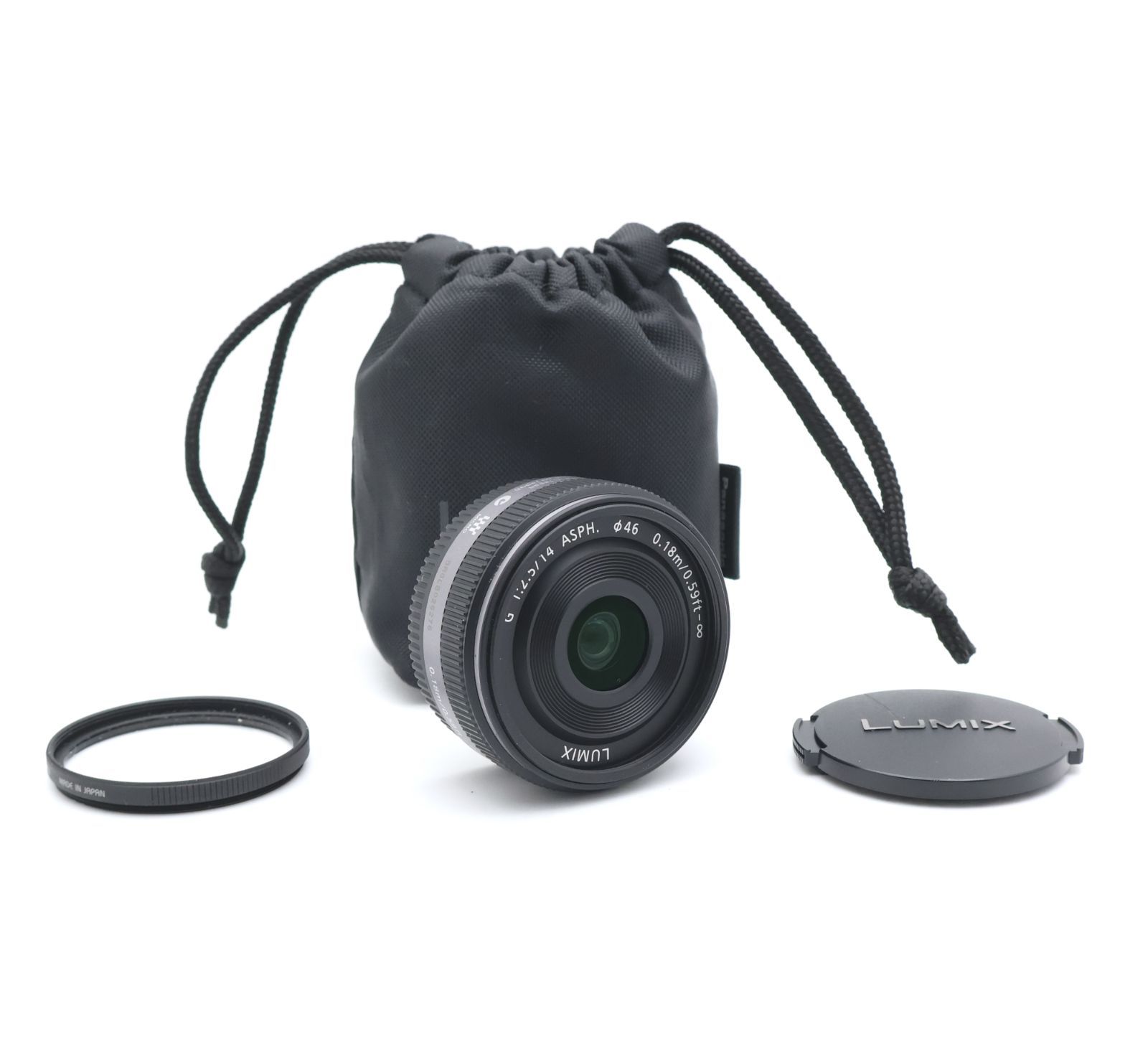 PANASONIC 14mm F2.5 H-H014 単焦点レンズ Panasonic 14mm F2.5 G H-H014