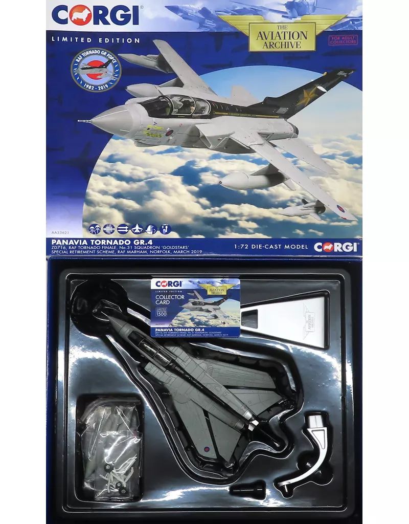 中古】ミニカー 1/48 パナヴィア・トーネード GR.4 ZA548 RAF 第