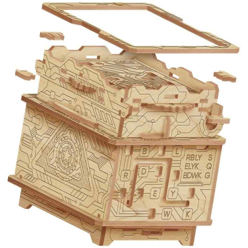 3Dプリント自作パズルボックス 3個セット ESC WELT Orbital Box 3D パズル大人向け - 3-in-1 パズル