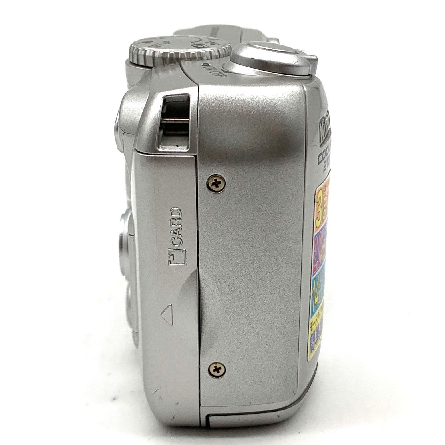 動作品】Nikon COOLPIX2100 　デジタルカメラ 動作未確認】Nikon デジタルカメラ COOLPIX 2100 シルバー