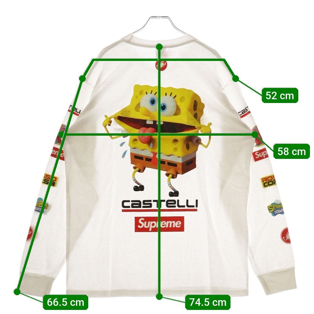 SUPREME (シュプリーム) 25SS ×SpongeBob Castelli Racing L/S