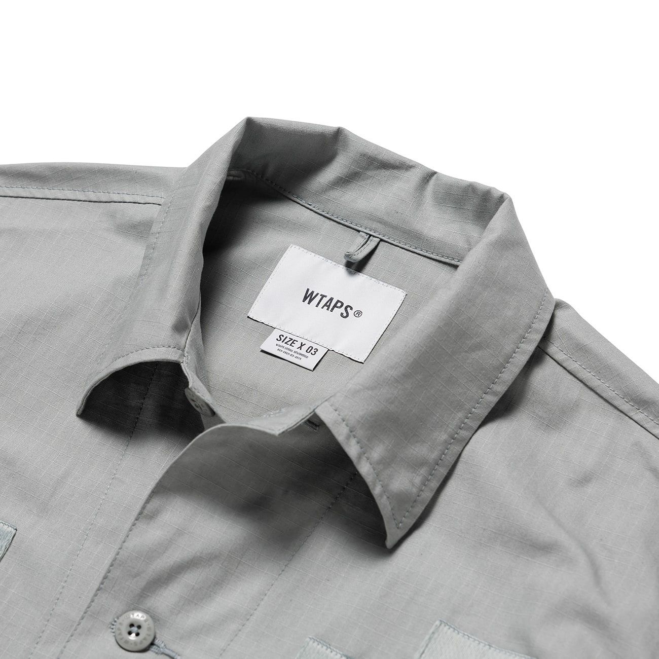 WTAPS JMOD 01 / LS / COTTON. RIPSTOP 長袖シャツ 251WVDT-SHM01