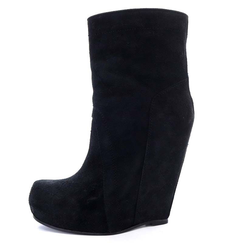 リックオウエンス Rick Owens ブーツ ショート ウェッジソール 