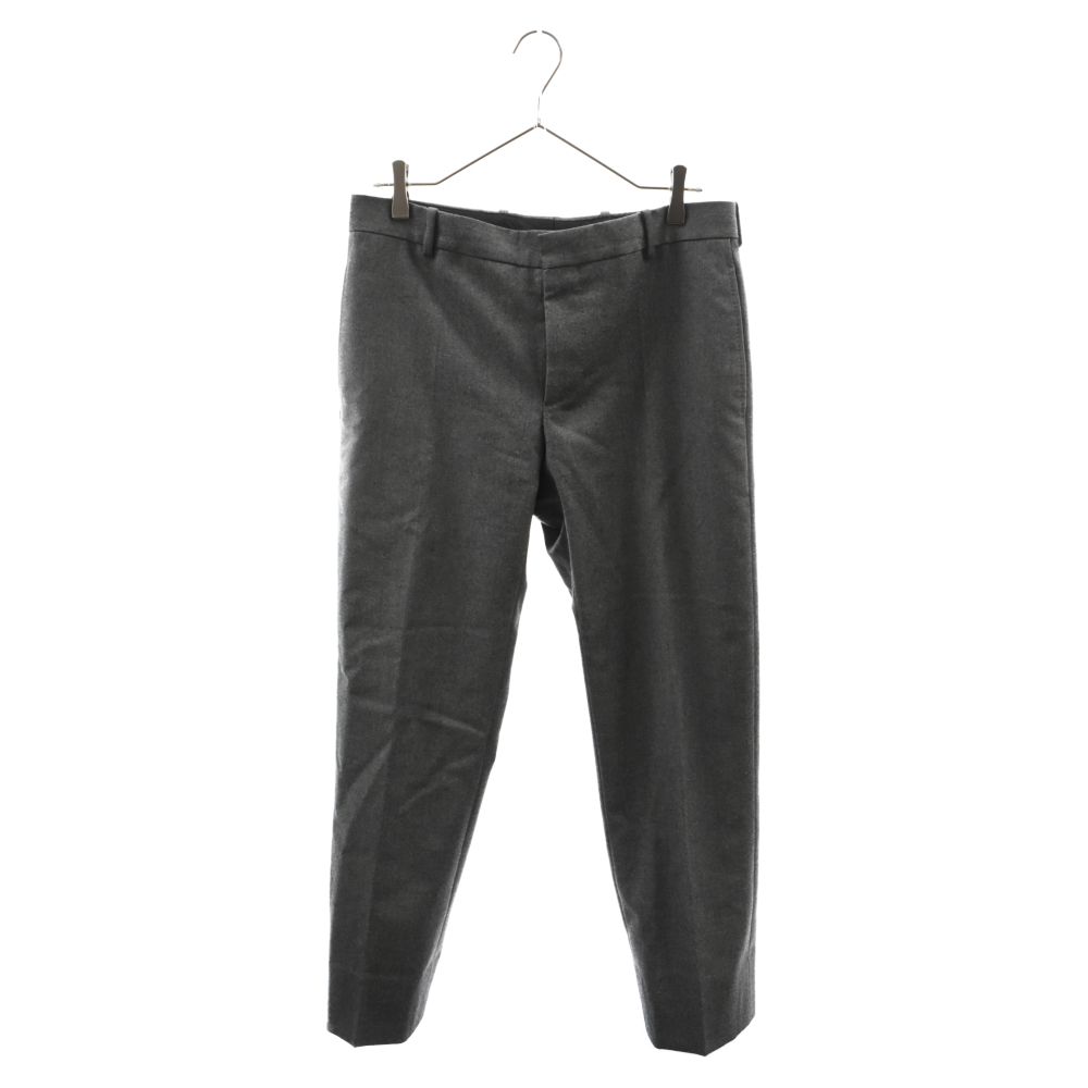 BALENCIAGA (バレンシアガ) ウール混 テーパード スラックス パンツ 302137 TGI34 グレー