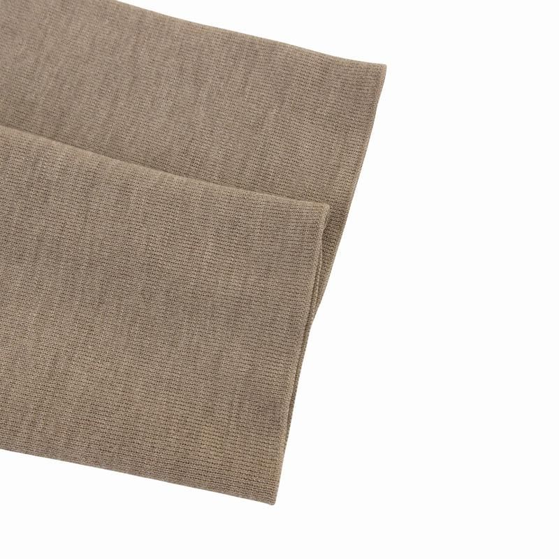 フォクシー FOXEY 美品 ニットソー カットー ロゴプレート ウール 長袖 38 茶 ブラウン /FF  IBO70 レディース フォクシー FOXEY 美品 ニットソー カットー ロゴプレート