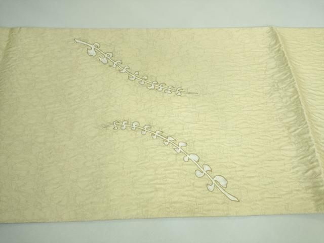 平和屋本店□極上 太鼓柄 京袋帯 駒刺繍 舞花文 金彩 逸品 DZAA5652kh5