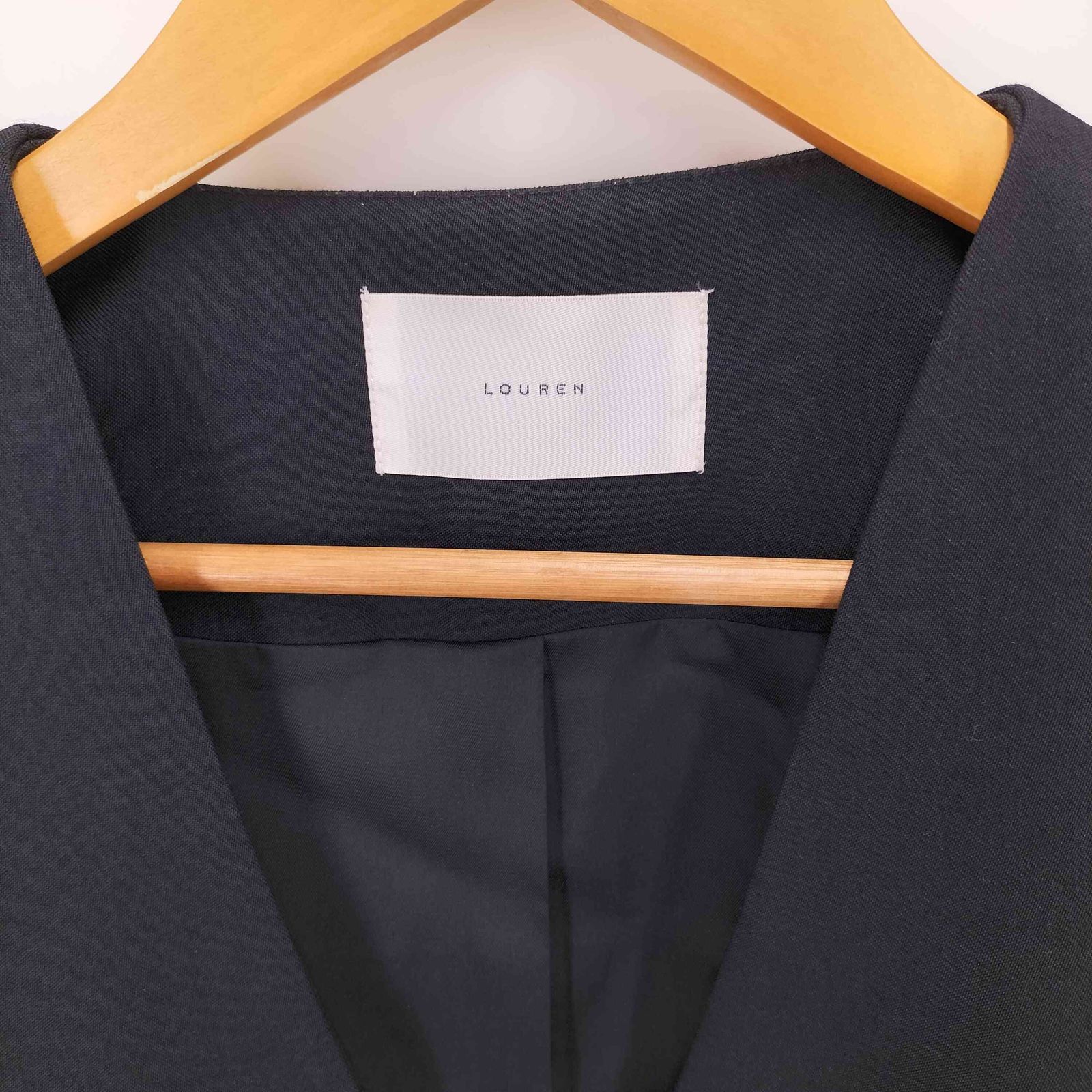 ジャケット・アウター louren slit sleeve no collar jacket slit sleeve jacket – louren store