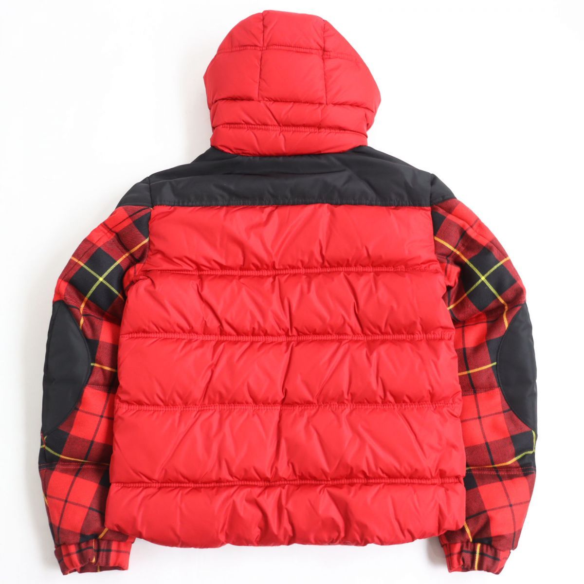 極美品○MONCLER モンクレール DEFENSE/ディフェンス チェック柄