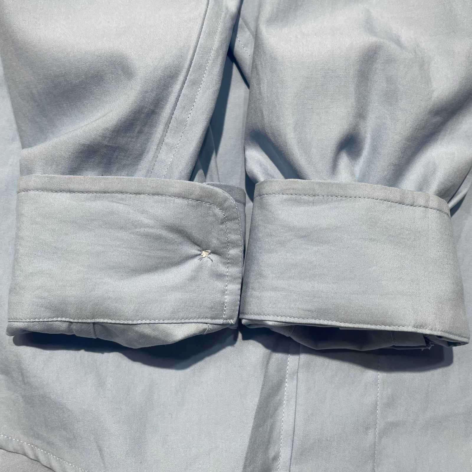 AURALEE(オーラリー) 24SS WASHED FINX TWILL BIG SHIRT ウォッシュド 